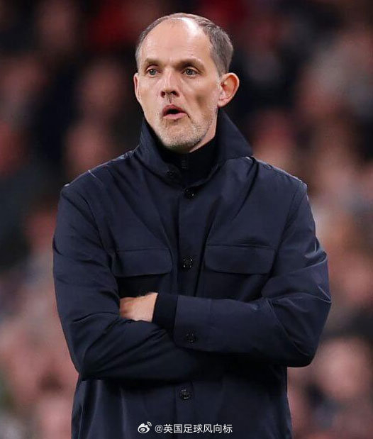 图赫尔点名英格兰前锋数据未达预期